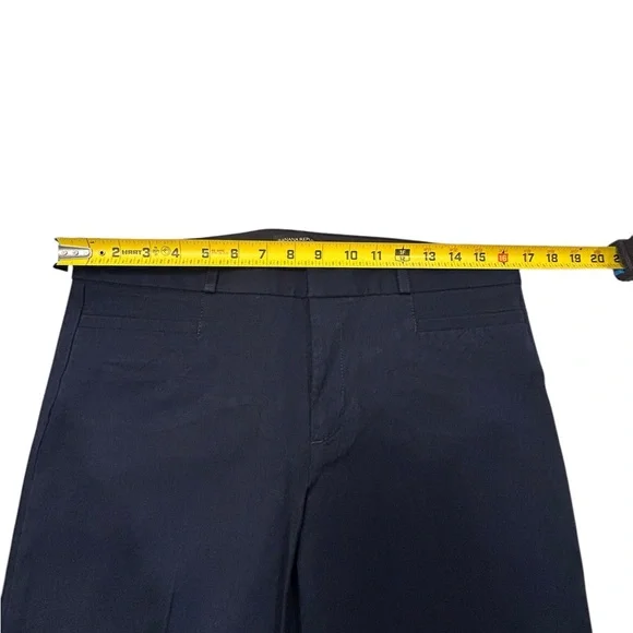 Banana Republic Women’s Sloan Navy‎ Trousers Size 8 - Picture 5 of 9